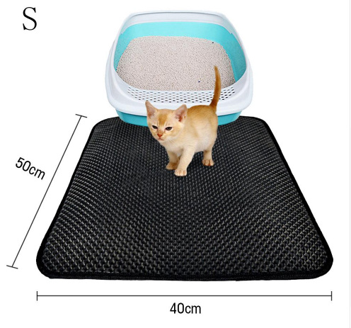 Double Layers Cat Litter Pads EVA Pet Litter Mat for House Cleaning