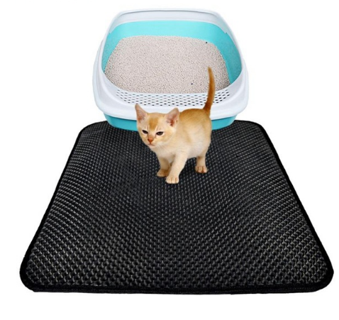 Double Layers Cat Litter Pads EVA Pet Litter Mat for House Cleaning