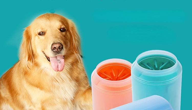 Pet foot wash cup dog cat bath paws cleaning washer