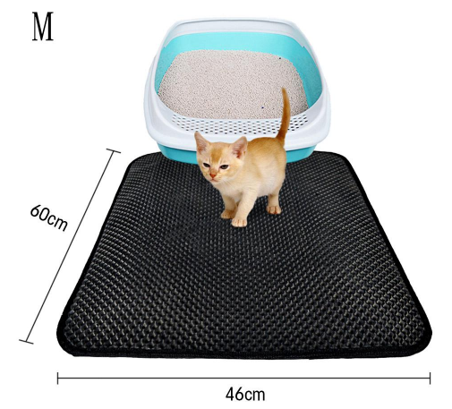 Double Layers Cat Litter Pads EVA Pet Litter Mat for House Cleaning