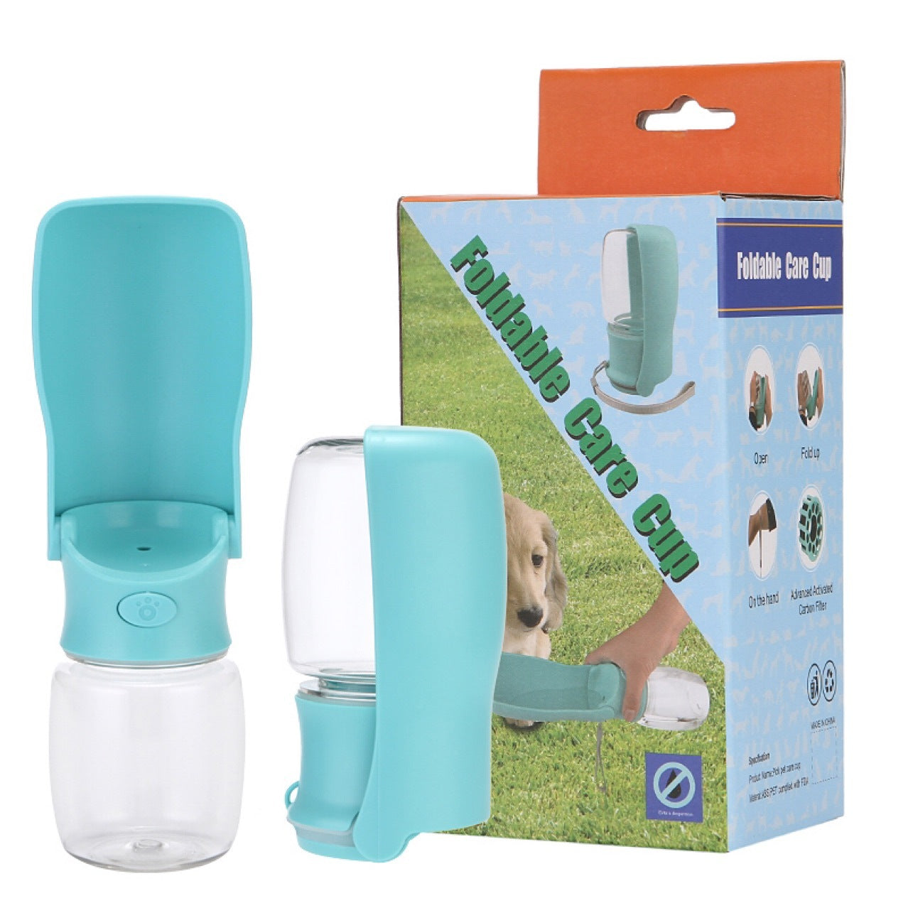 High quality portable water cups for dogs walking outdoors